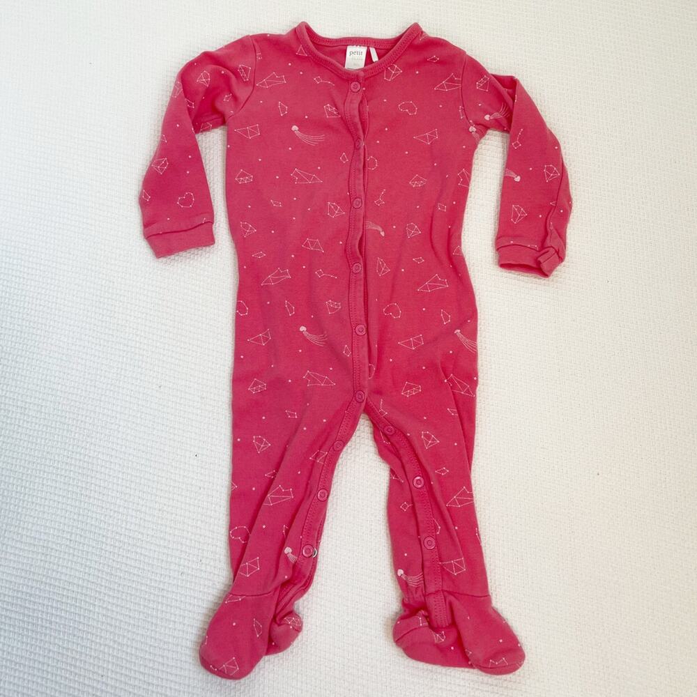 Petit Lem Footed Constellation Sleeper